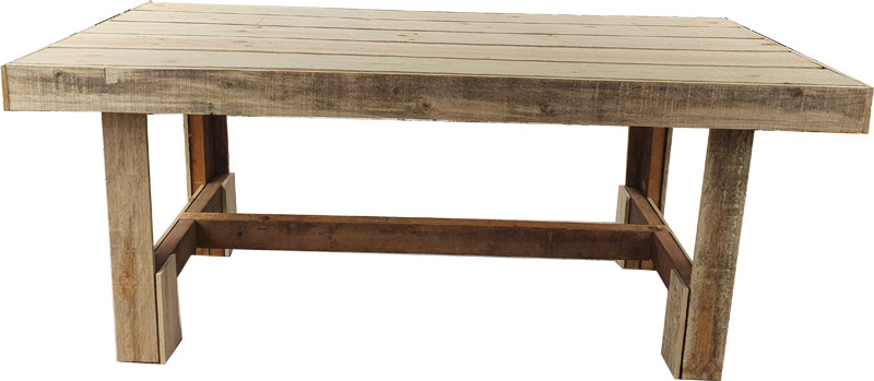 wooden table